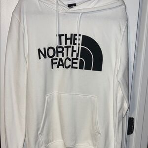 The North Face White and Black Men's Hoodie